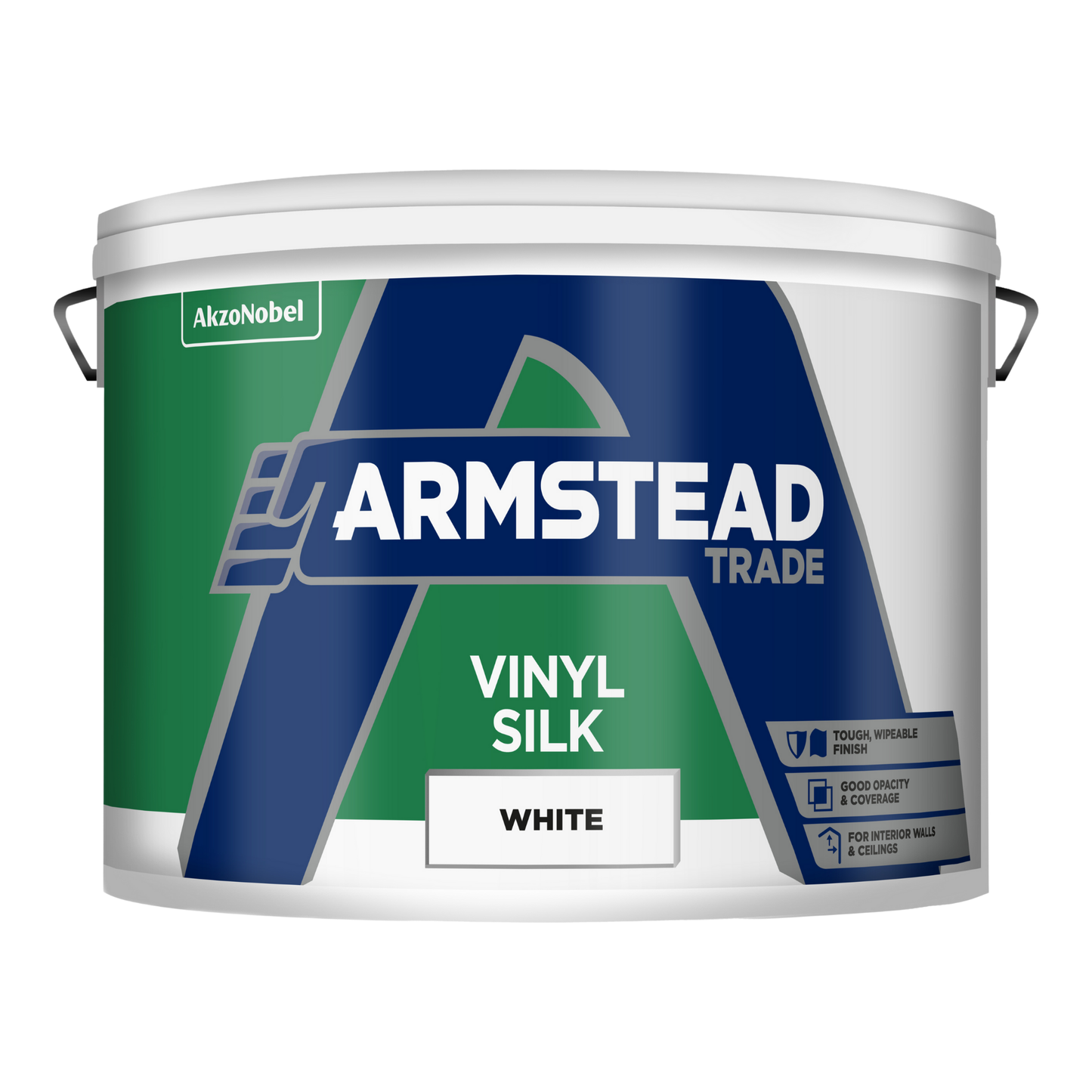 ARMSTEAD TRADE VINYL SILK EMULSION WHITE