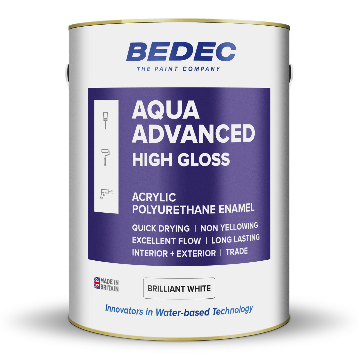 BEDEC AQUA ADVANCED GLOSS BRILLIANT WHITE