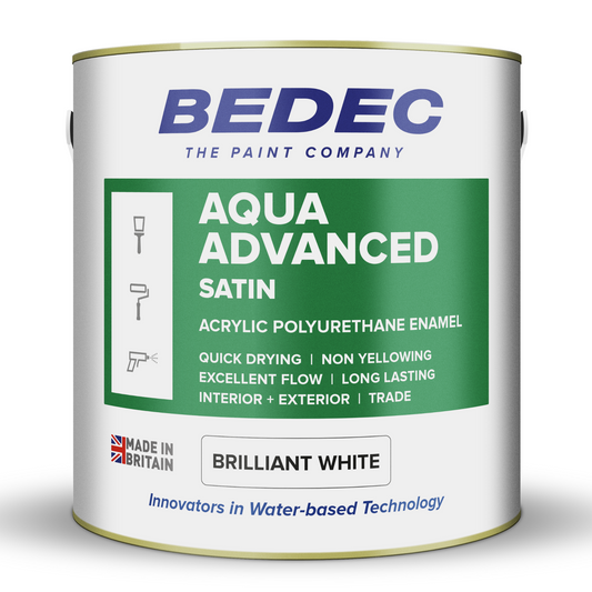 BEDEC AQUA ADVANCED SATIN BRILLIANT WHITE