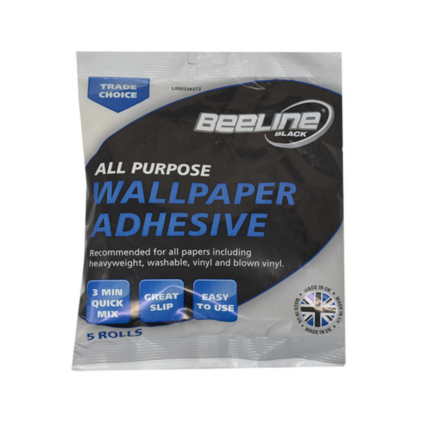 Beeline All Purpose Wallpaper Adhesive - Up To 5 Rolls