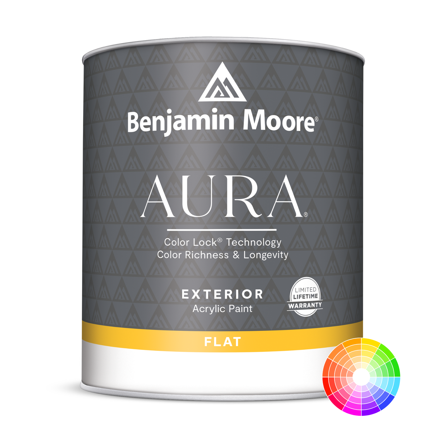 BENJAMIN MOORE AURA EXTERIOR FLAT