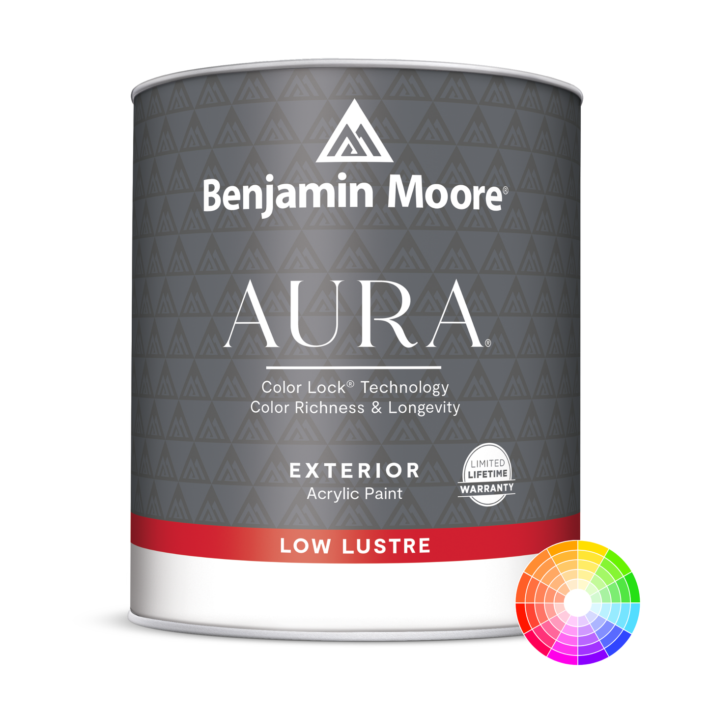 BENJAMIN MOORE AURA EXTERIOR LOW LUSTRE/EGGSHELL