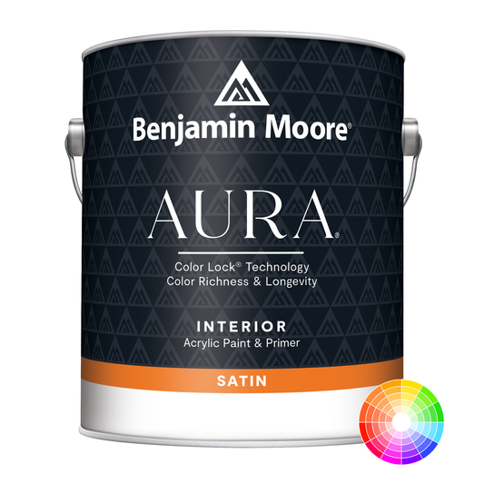 BENJAMIN MOORE AURA INTERIOR SATIN