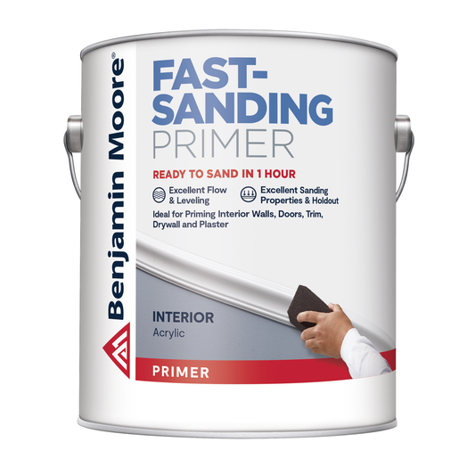 BENJAMIN MOORE FAST SANDING PRIMER WHITE