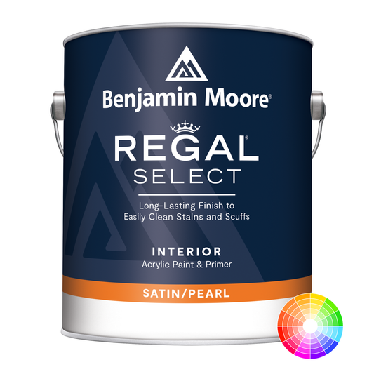 BENJAMIN MOORE REGAL SELECT INTERIOR SATIN/PEARL