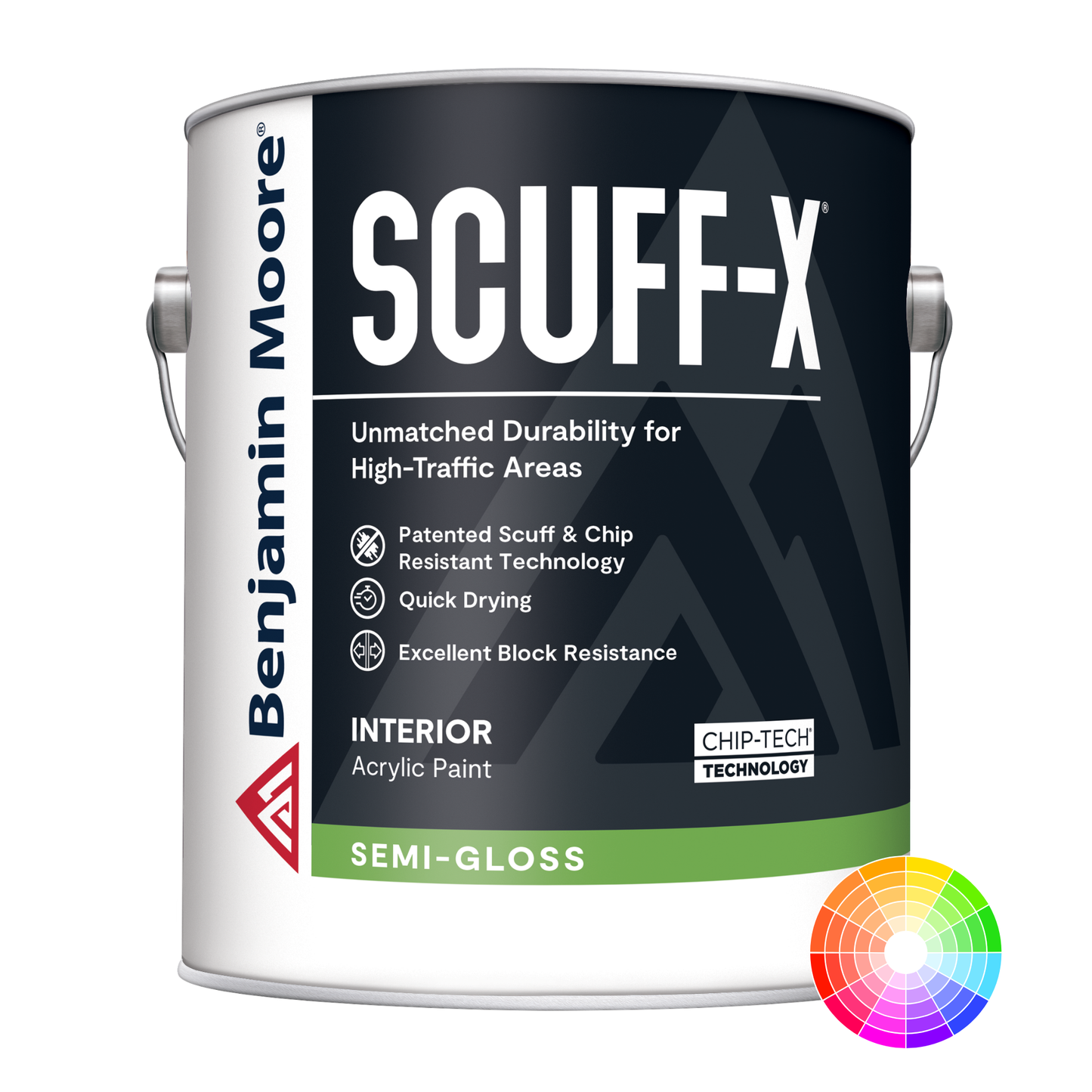 BENJAMIN MOORE SCUFF-X SEMI GLOSS