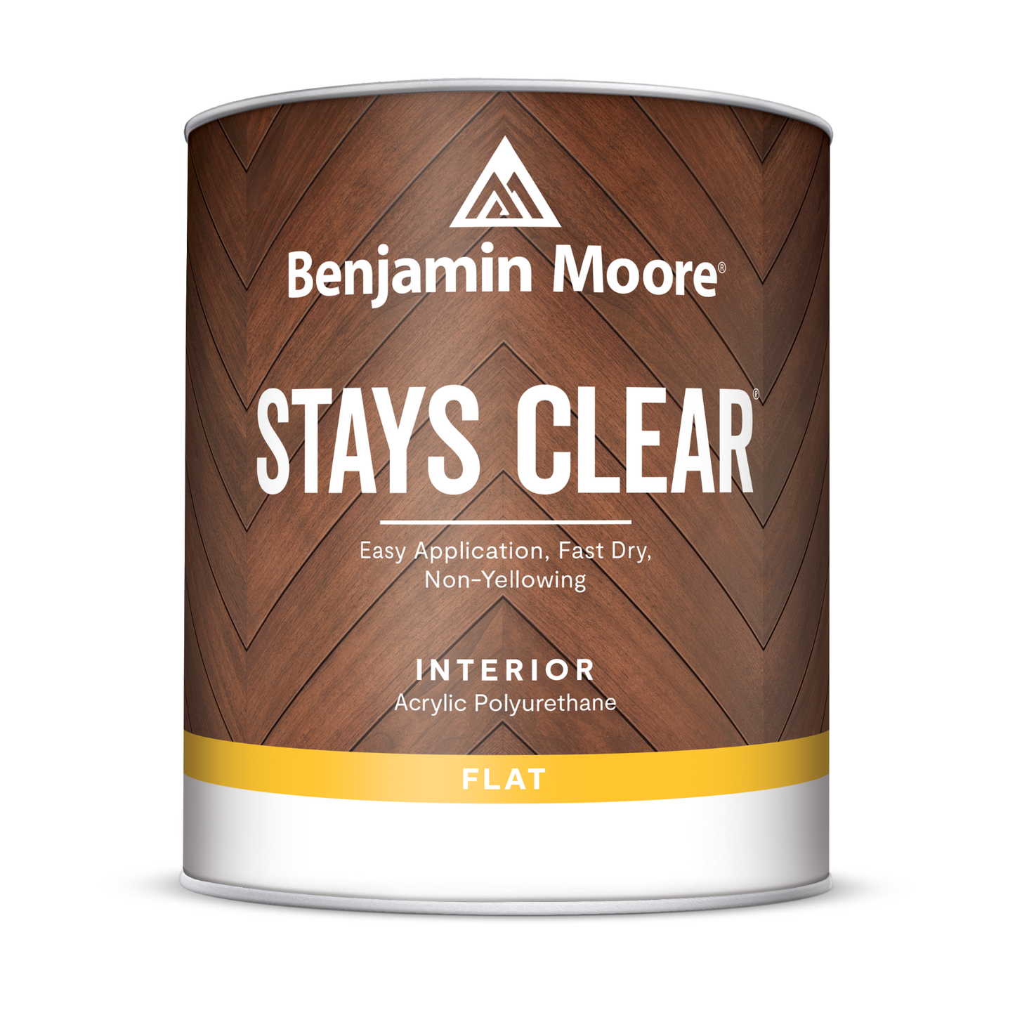 BENJAMIN MOORE STAYS CLEAR INTERIOR VARNISH FLAT