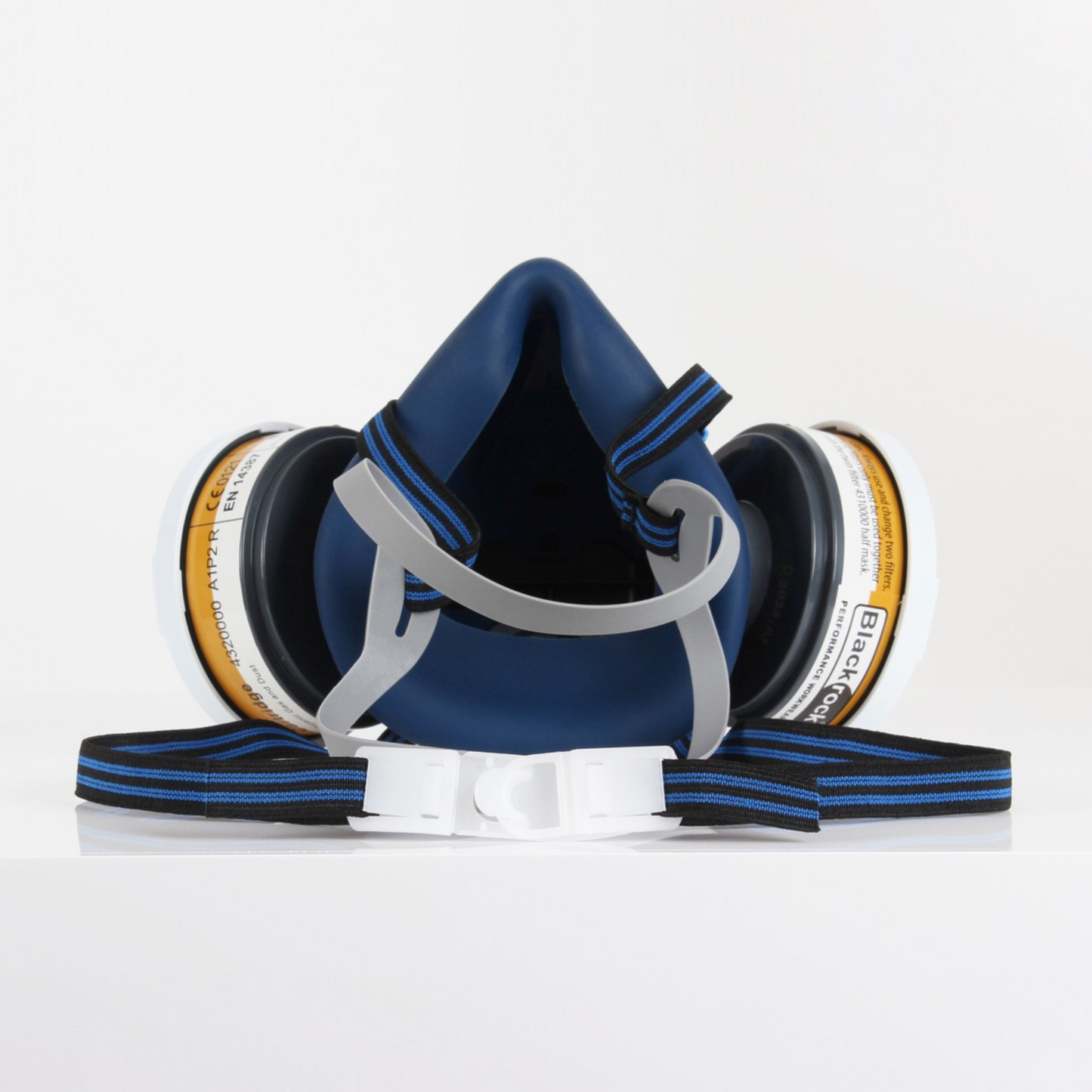 Blackrock Reusable Twin Filter Respiratior Dust Mask (A1/P2 Filters)