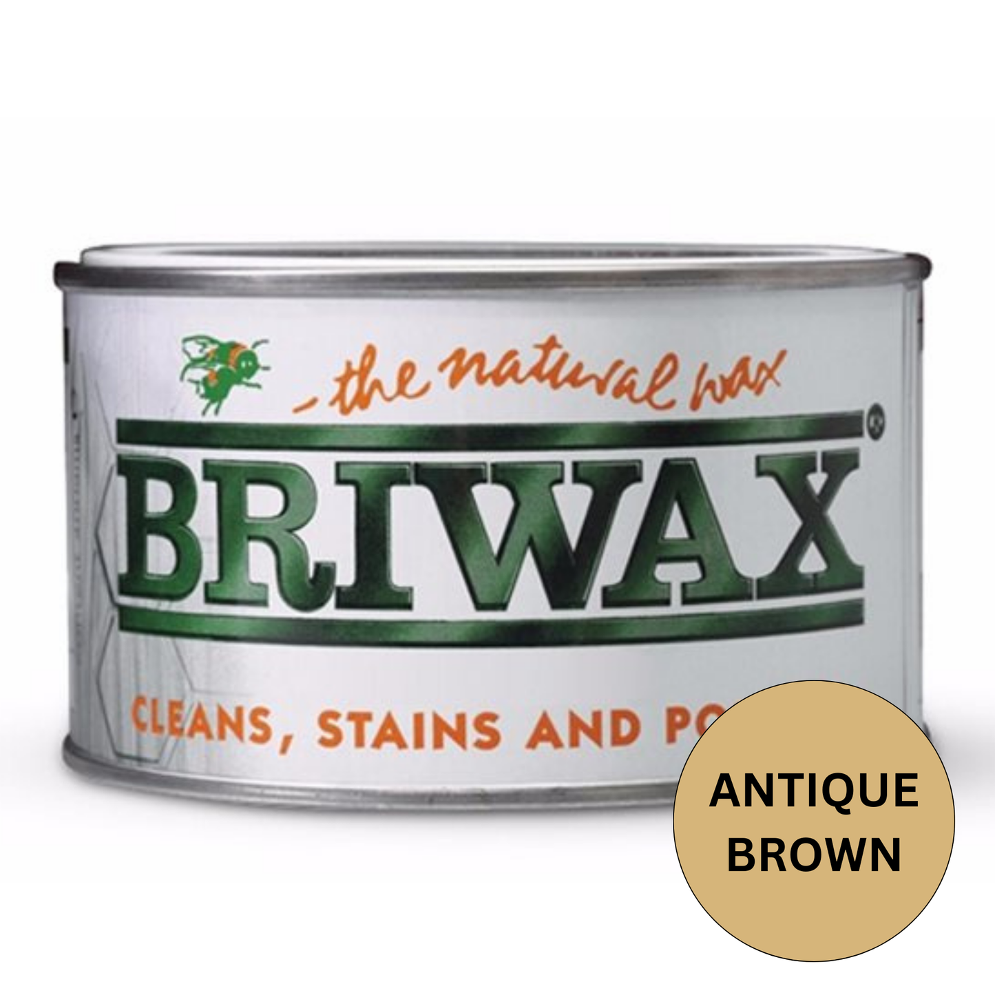 BRIWAX ORIGINAL ANTIQUE BROWN 400G