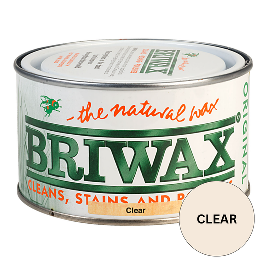 BRIWAX ORIGINAL POLISHING WAX CLEAR 400G