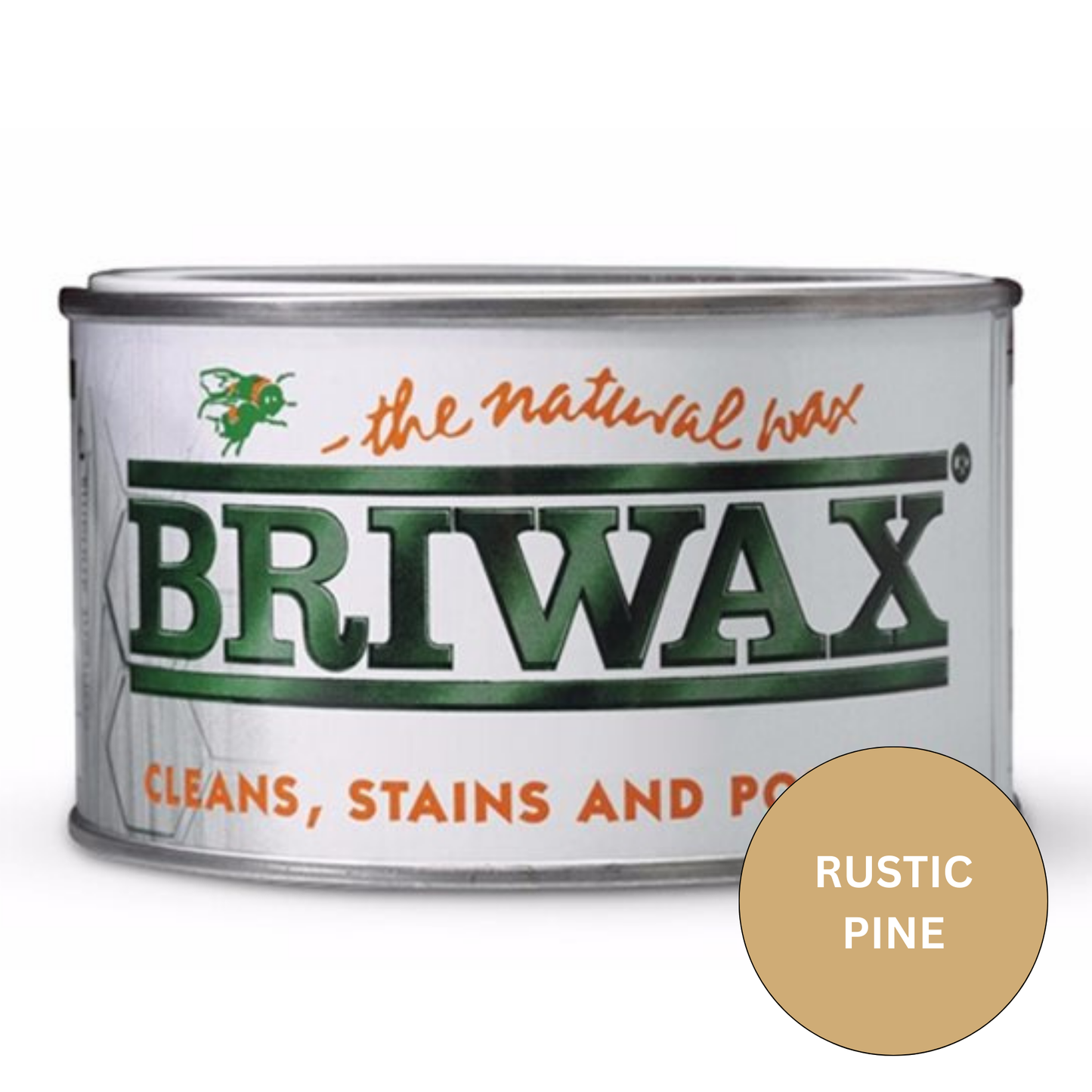 BRIWAX ORIGINAL RUSTIC PINE 400G