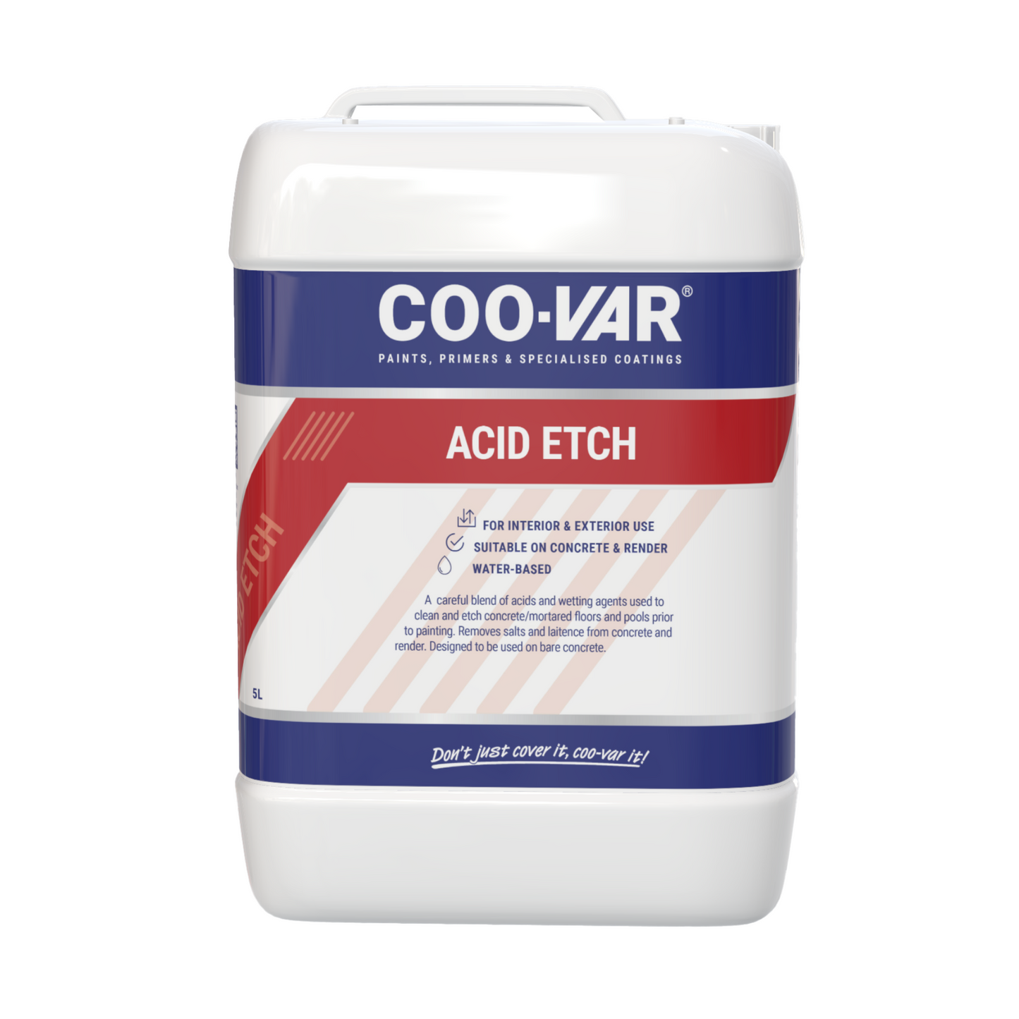 COOVAR DILUTABLE ACID ETCH FOR CONCRETE FLOORS 5L (WATER-BASED)