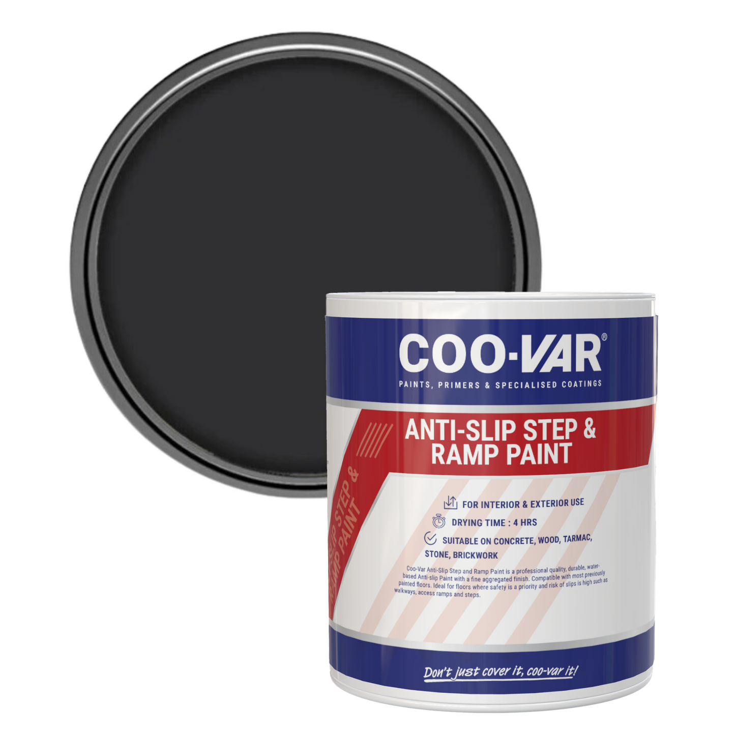 COOVAR ANTI-SLIP STEP AND RAMP PAINT 1 LITRE