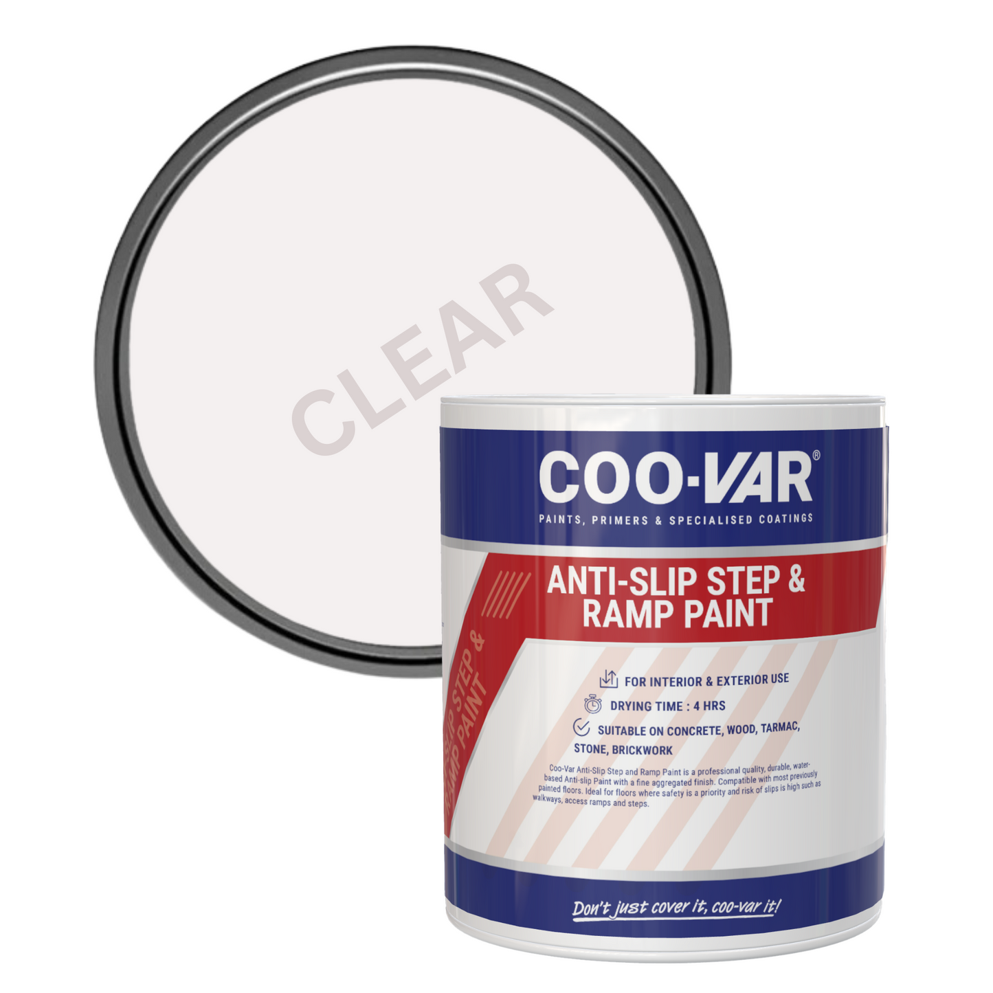 COOVAR ANTI-SLIP STEP AND RAMP PAINT 1 LITRE