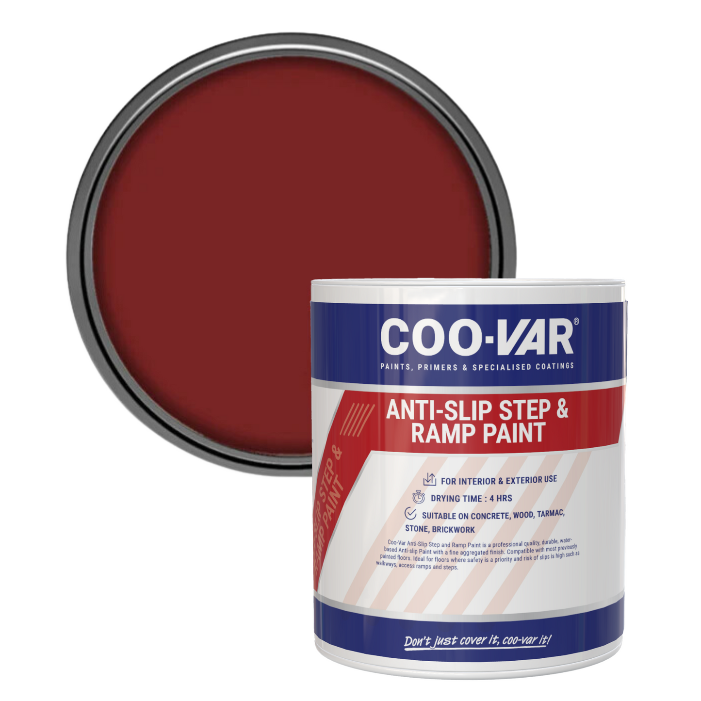 COOVAR ANTI-SLIP STEP AND RAMP PAINT 1 LITRE