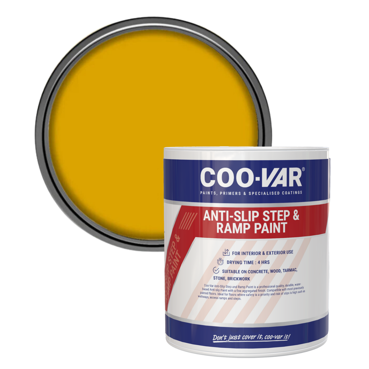 COOVAR ANTI-SLIP STEP AND RAMP PAINT 1 LITRE