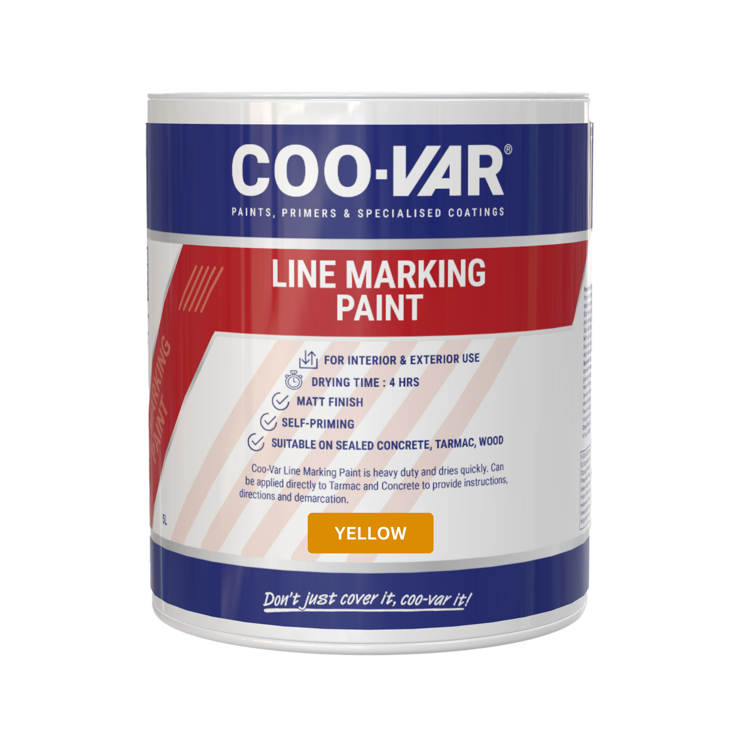 COOVAR LOW ODOUR LINE MARKING PAINT YELLOW