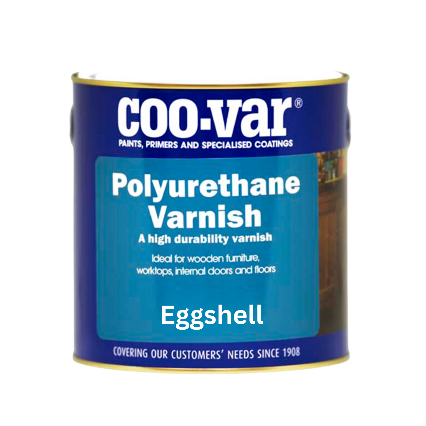 COOVAR POLYURETHANE VARNISH CLEAR EGGSHELL (SOLVENT-BASED)