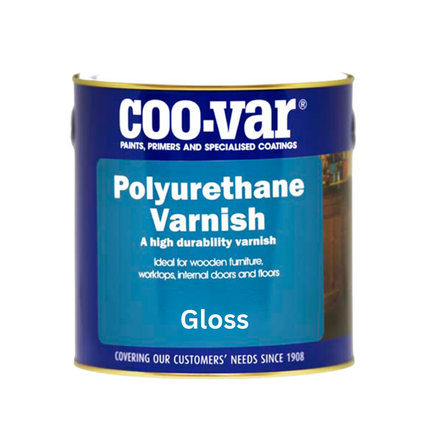 COOVAR POLYURETHANE VARNISH CLEAR GLOSS (SOLVENT-BASED)