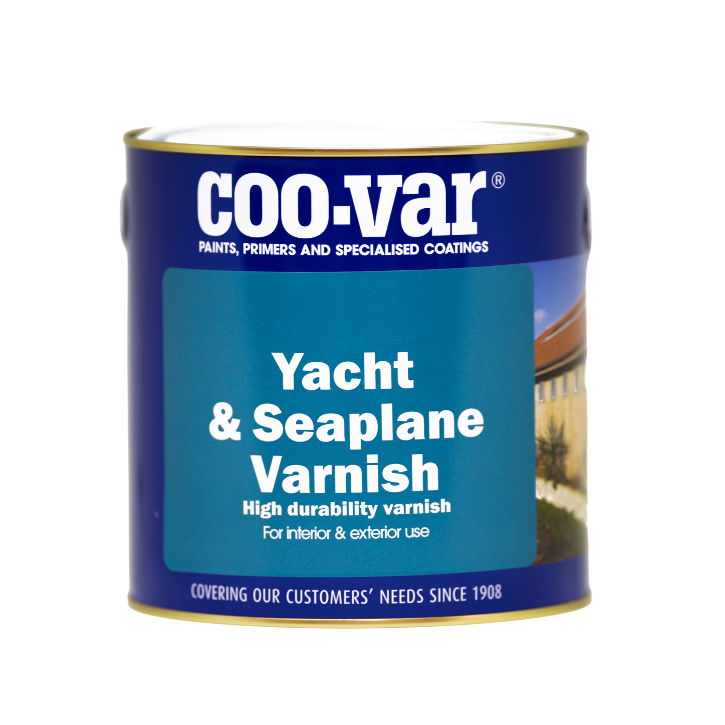 COOVAR YACHT & SEAPLANE VARNISH CLEAR GLOSS (SOLVENT-BASED)