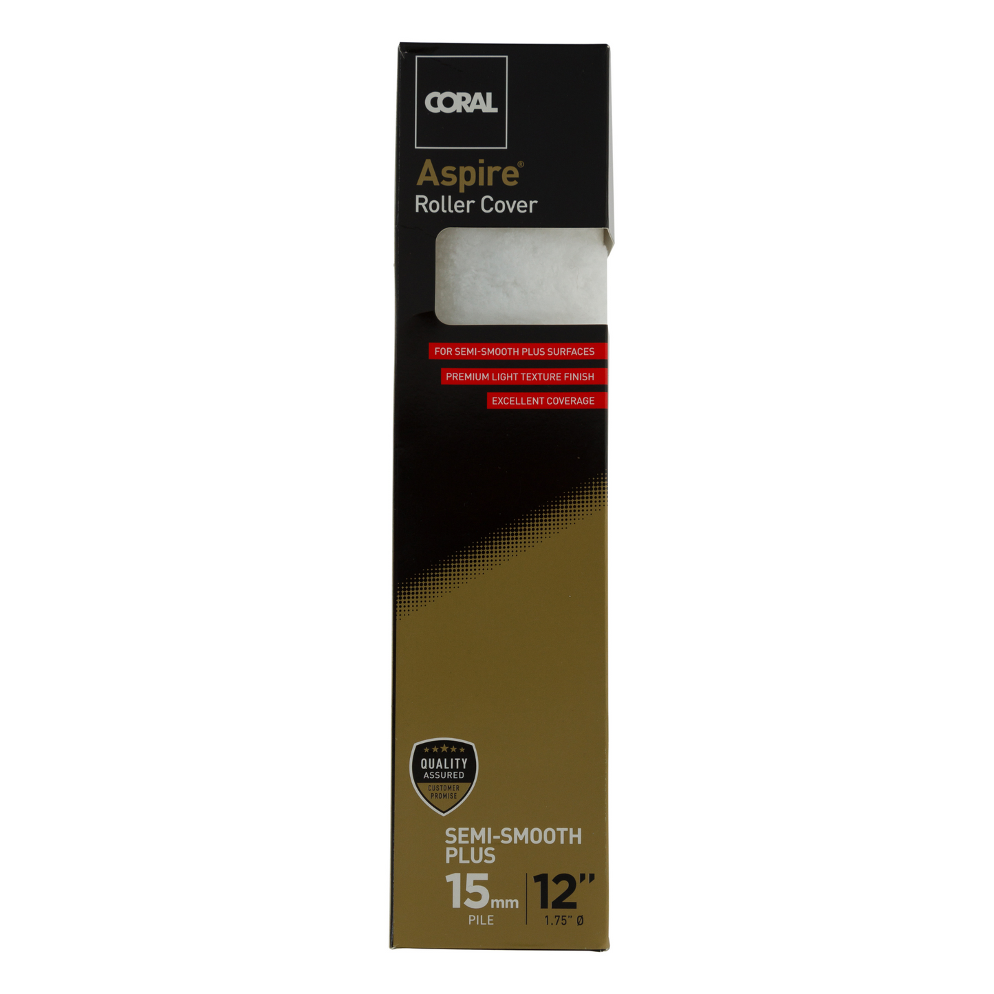 CORAL ASPIRE LONG PILE (15MM) PAINT ROLLER SLEEVE 12'