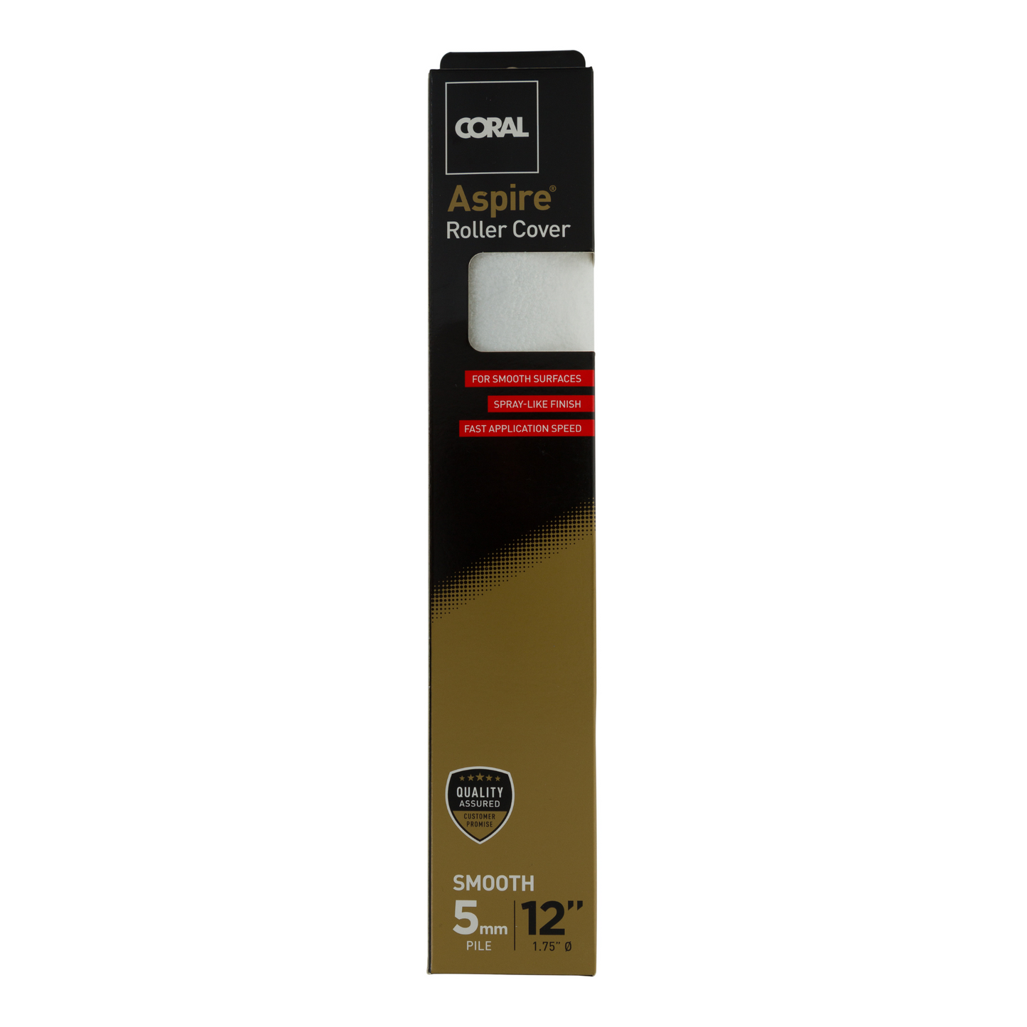 CORAL ASPIRE SHORT PILE (5MM) PAINT ROLLER SLEEVE 12'