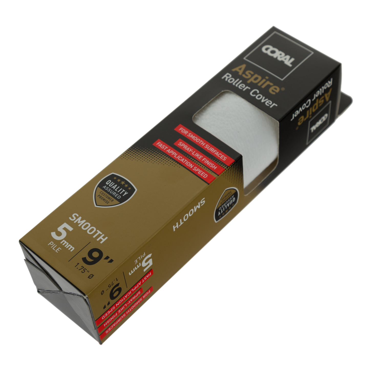 Coral Aspire Short Pile (5MM) Paint Roller Sleeve 9"