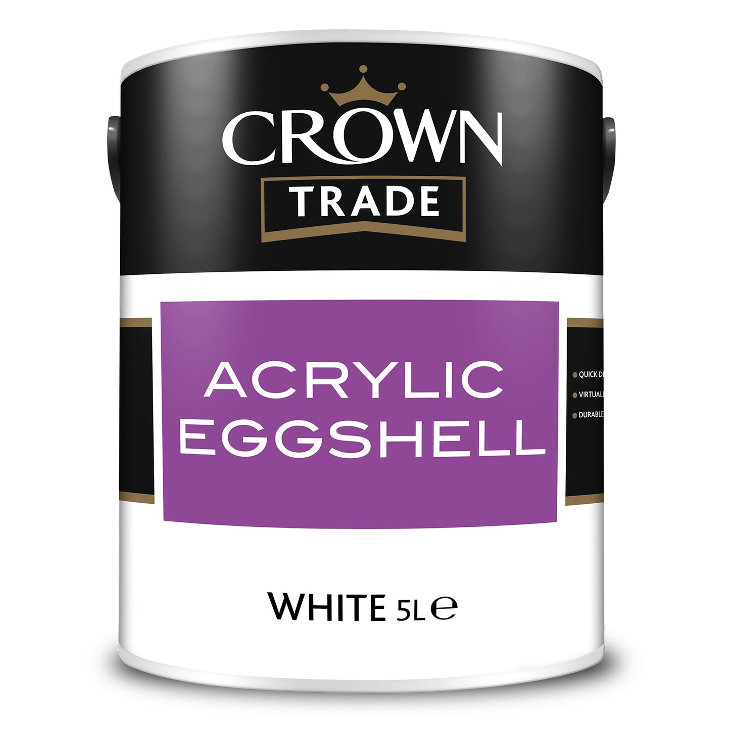 CROWN TRADE ACRYLIC EGGSHELL WHITE