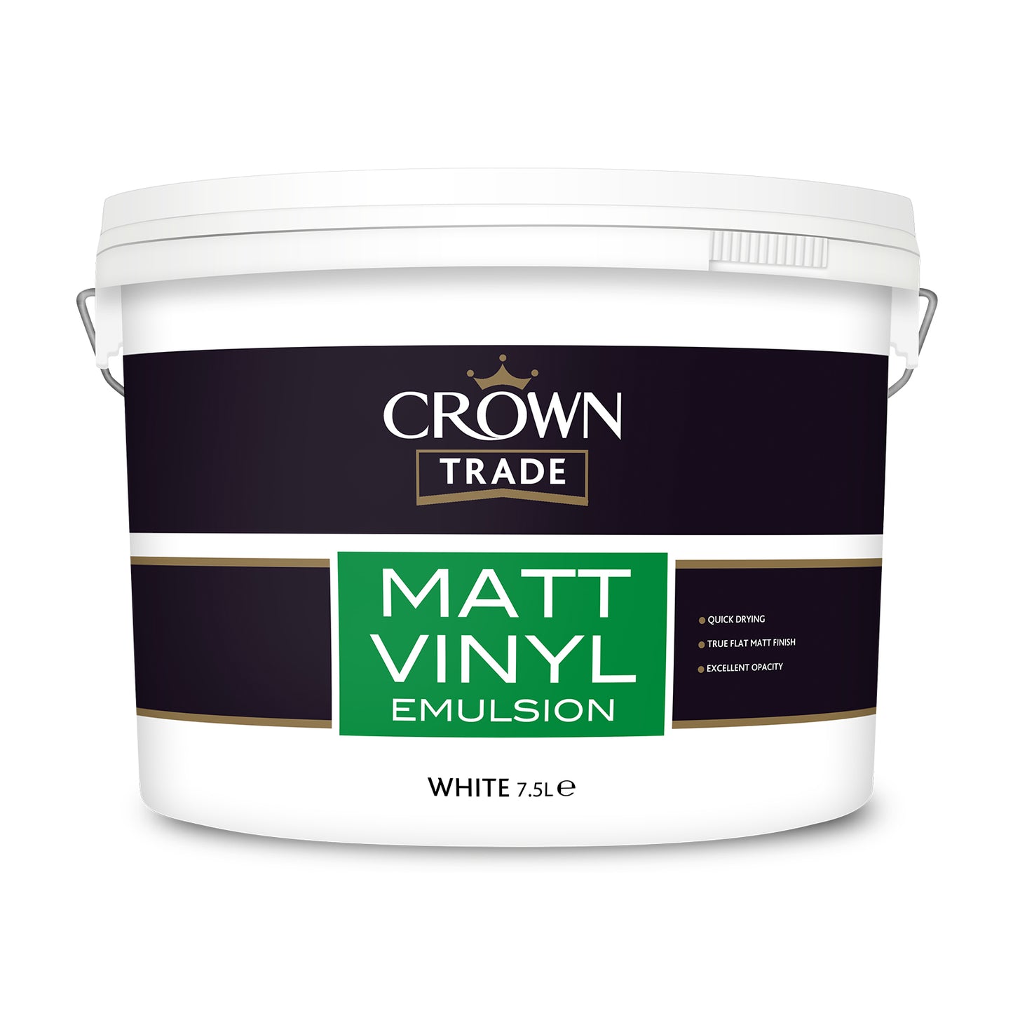 CROWN TRADE MATT VINYL EMULSION WHITE