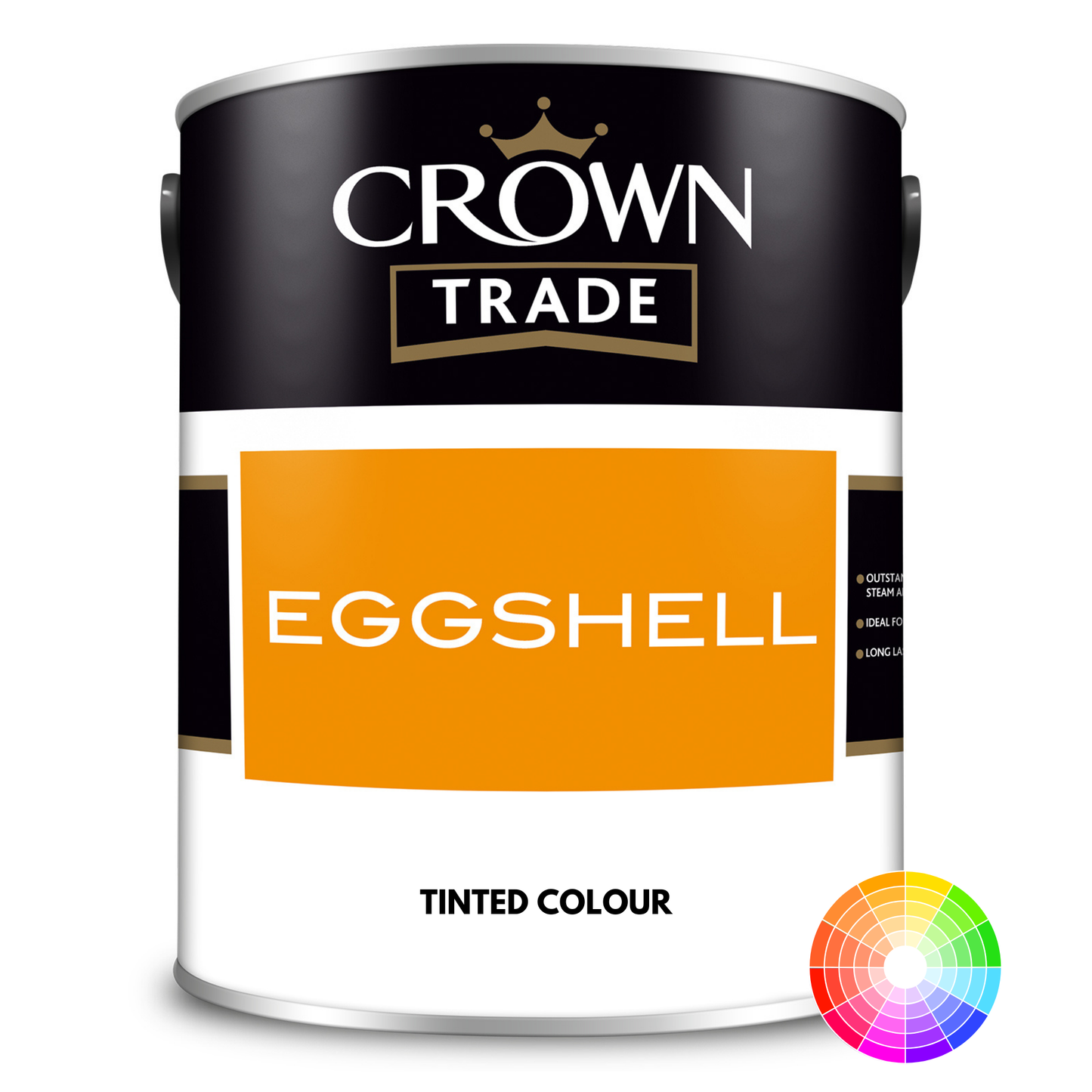 CROWN TRADE OIL BASED EGGSHELL TINTED COLOUR