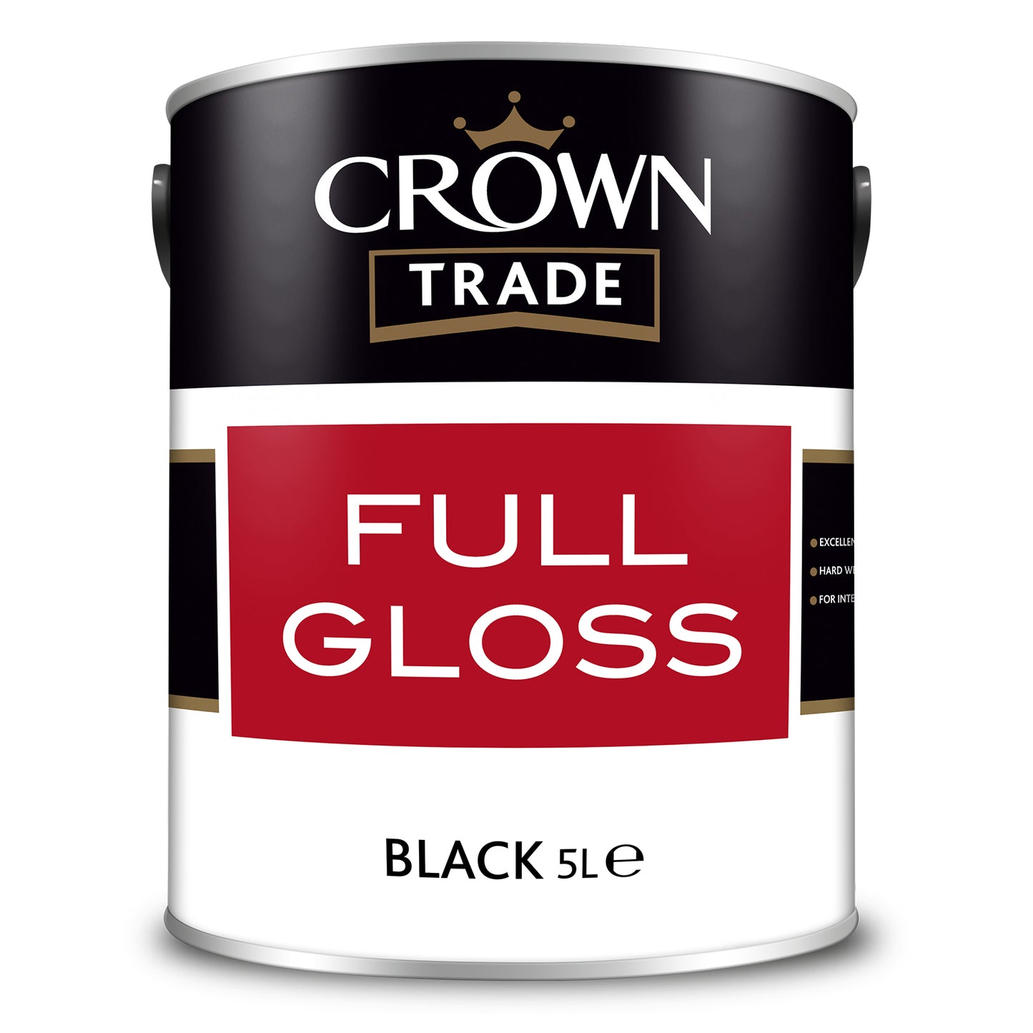 CROWN TRADE OIL BASED FULL GLOSS BLACK