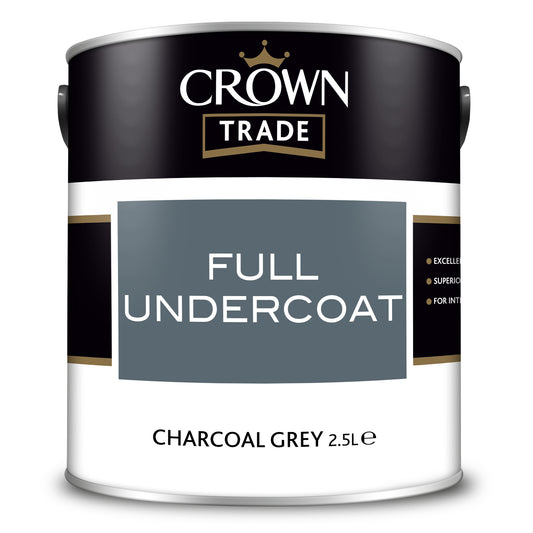 CROWN TRADE OIL BASED UNDERCOAT CHARCOAL GREY