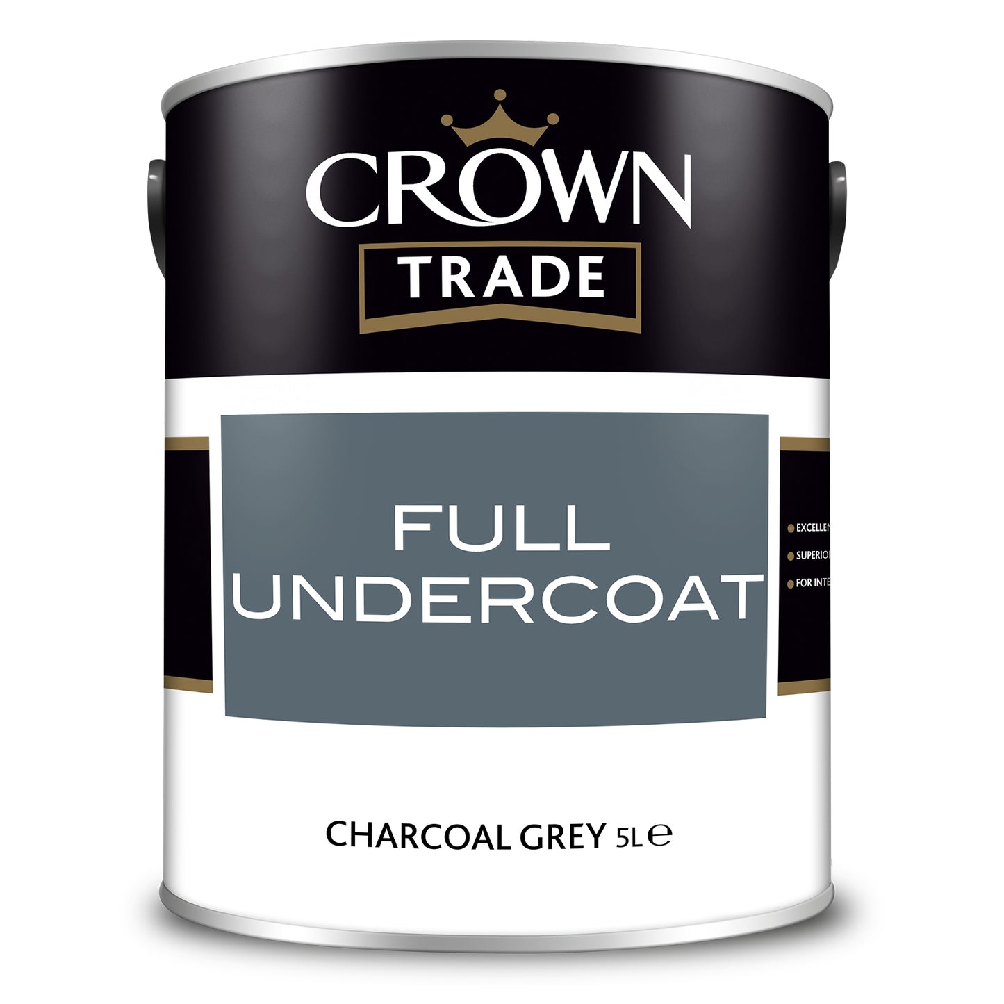 CROWN TRADE OIL BASED UNDERCOAT CHARCOAL GREY