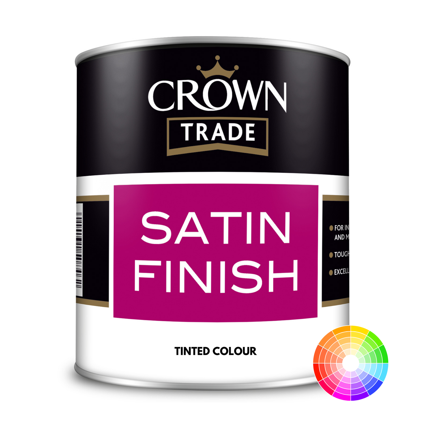 CROWN TRADE OIL BASED SATIN TINTED COLOUR