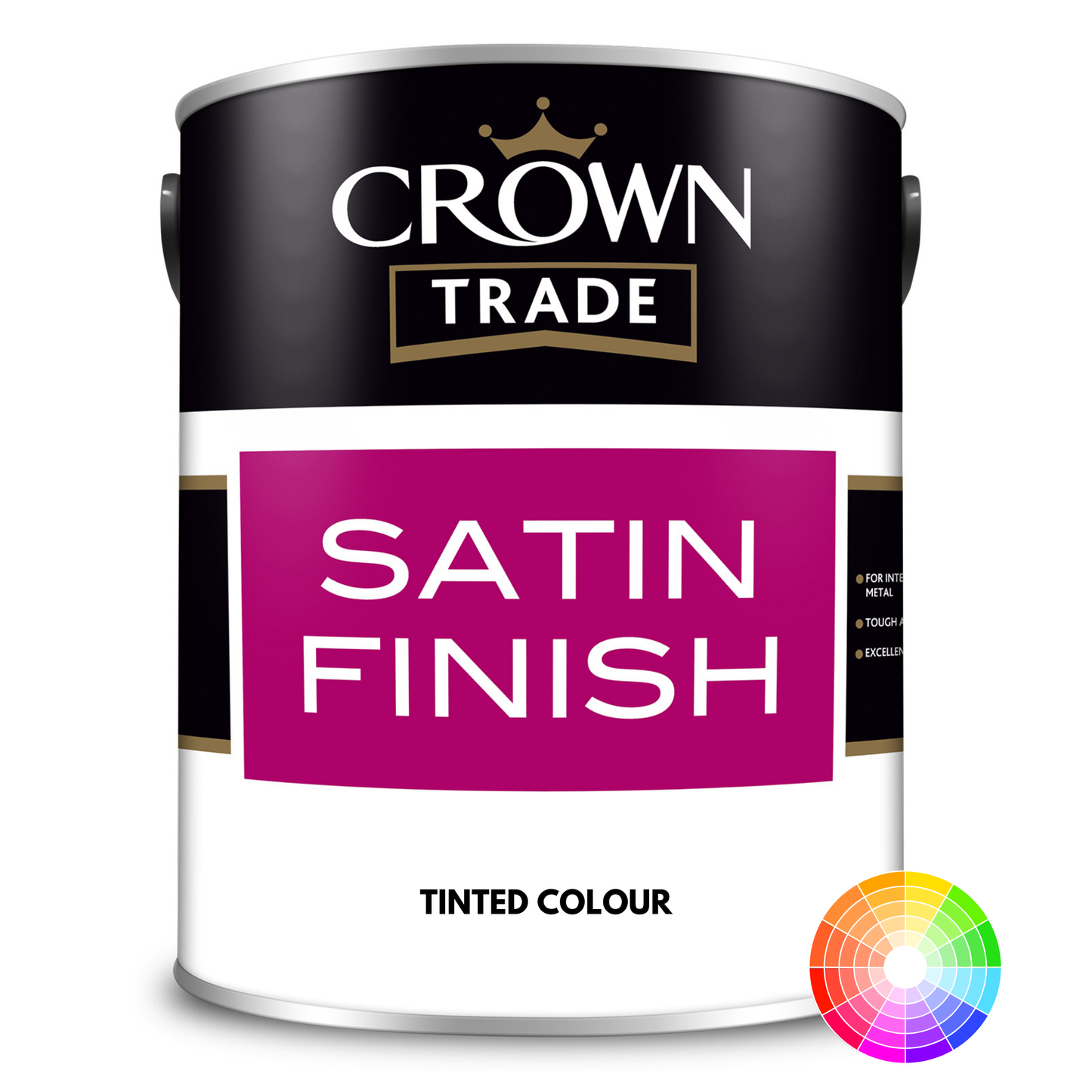 CROWN TRADE OIL BASED SATIN TINTED COLOUR