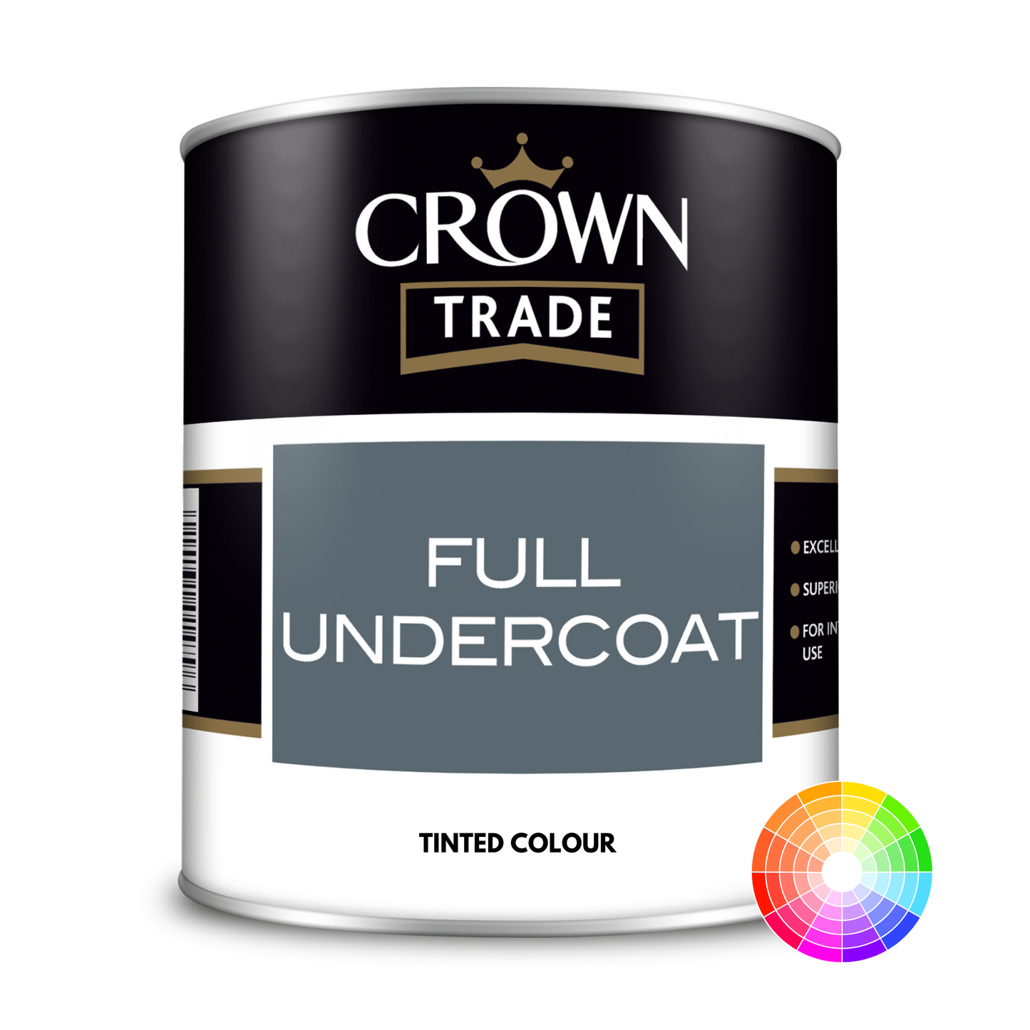 CROWN TRADE OIL BASED UNDERCOAT TINTED COLOUR