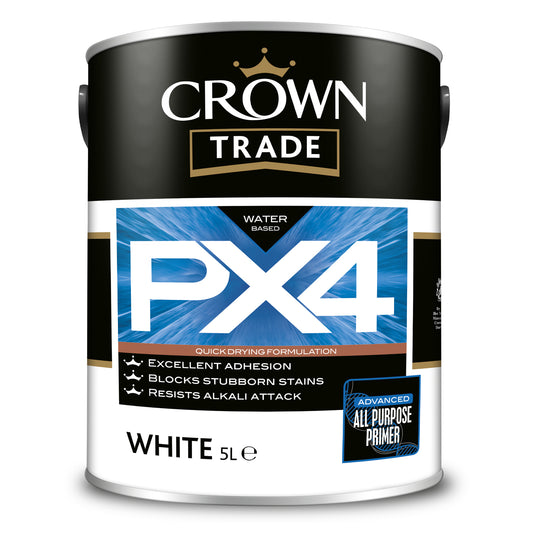 CROWN TRADE ALL PURPOSE ADHESION PRIMER PX4 OFF WHITE