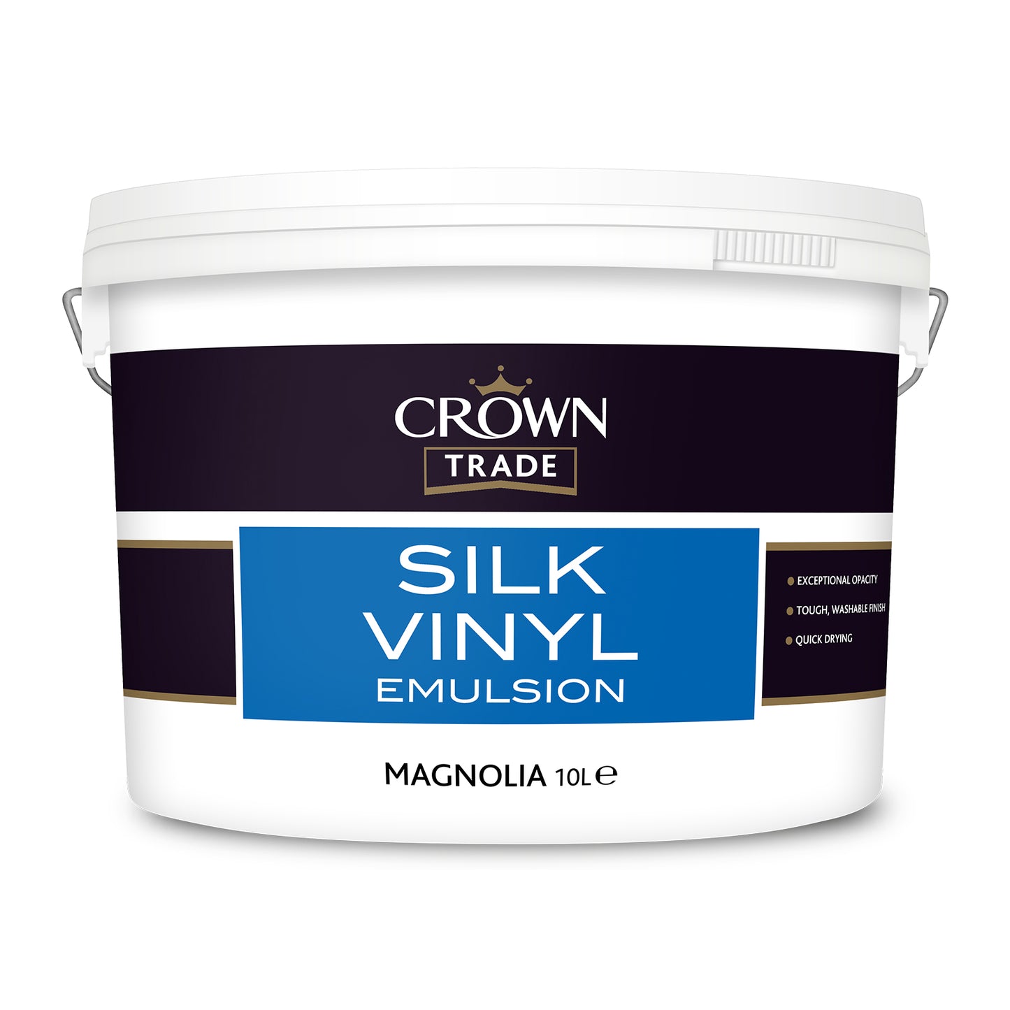 CROWN TRADE VINYL SILK EMULSION MAGNOLIA