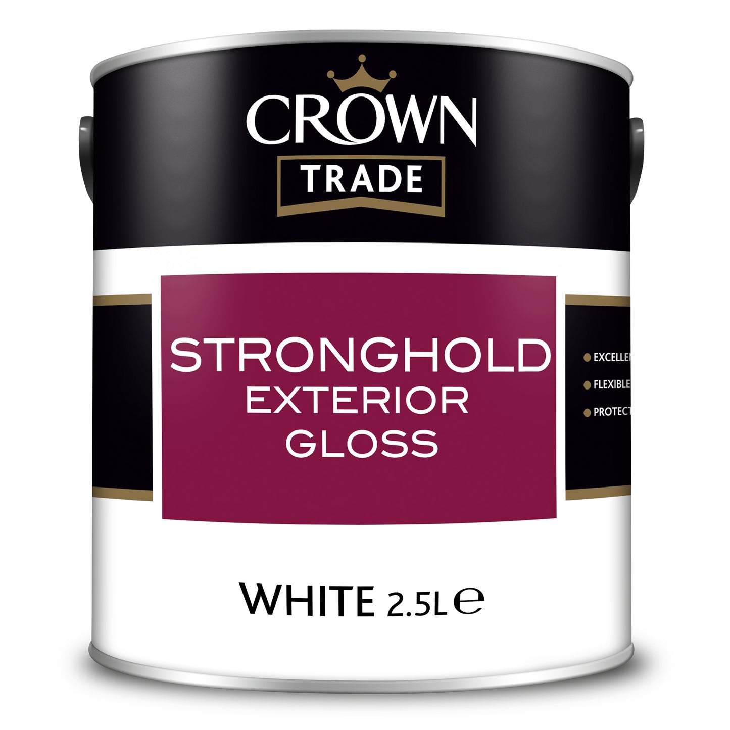 CROWN TRADE STRONGHOLD OIL EXTERIOR GLOSS WHITE