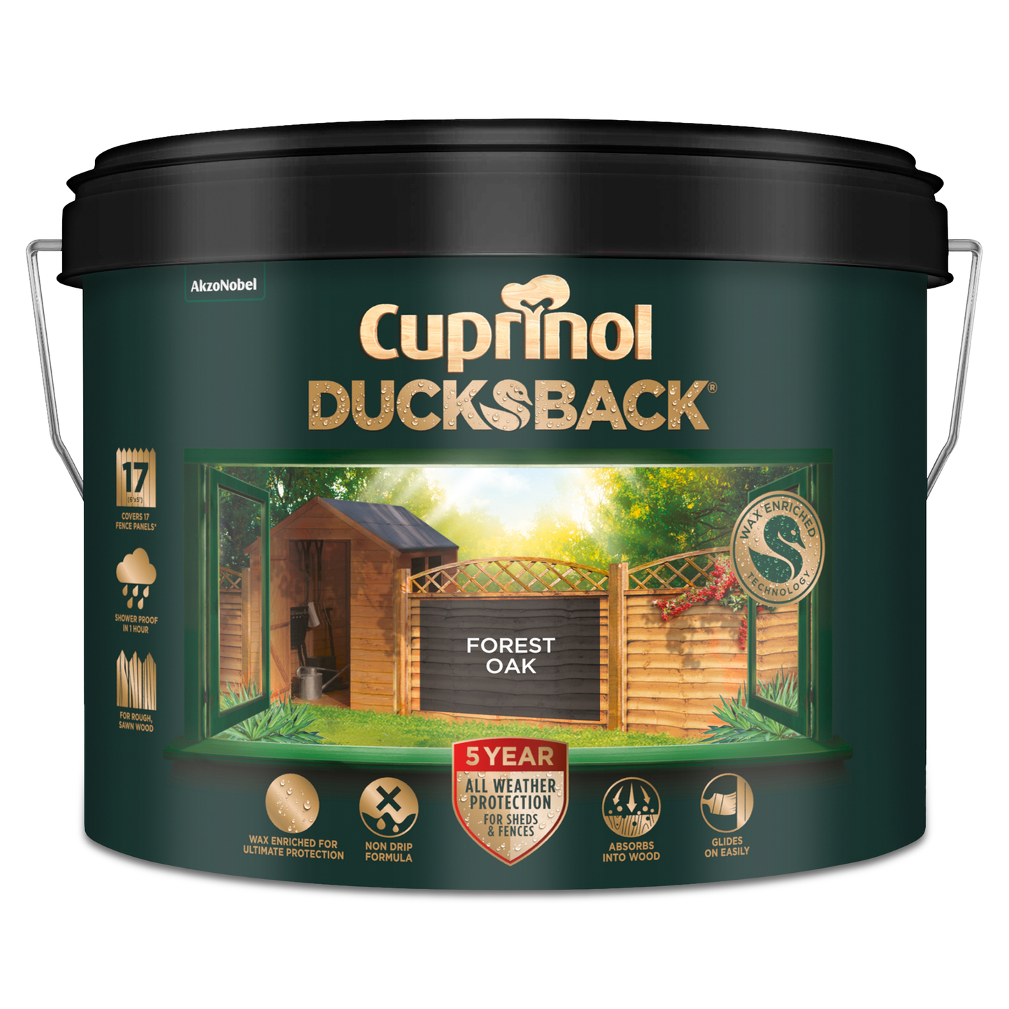 Cuprinol 5 Year Ducksback Shed & Fence Forest Oak