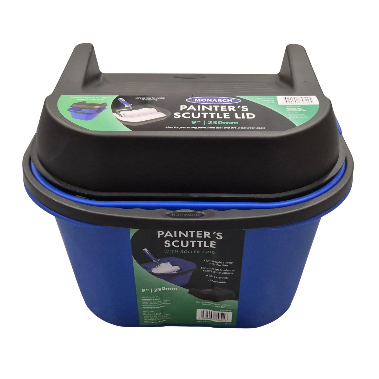 Decorating Scuttle Bundle With Lid - 9 Inch