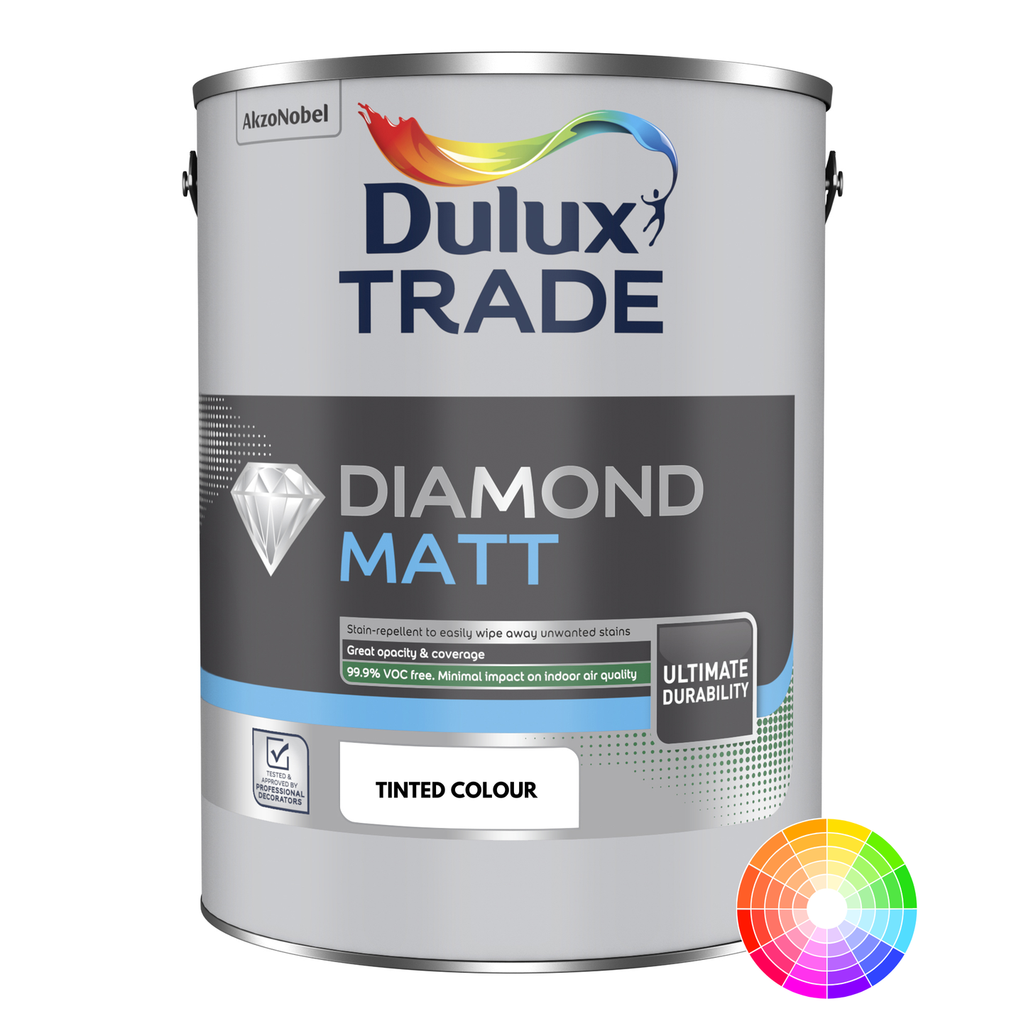 DULUX TRADE DIAMOND MATT TINTED COLOUR