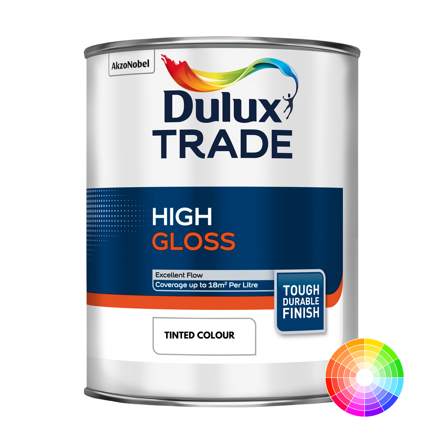 DULUX TRADE OIL BASED HIGH GLOSS TINTED COLOUR