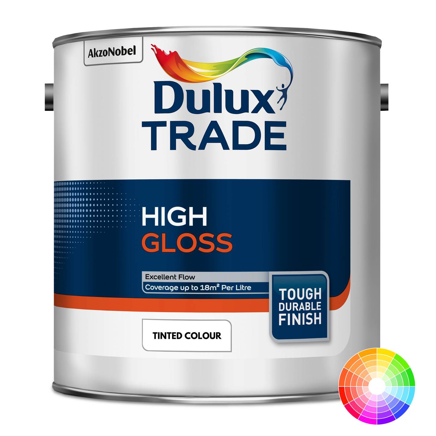 DULUX TRADE OIL BASED HIGH GLOSS TINTED COLOUR