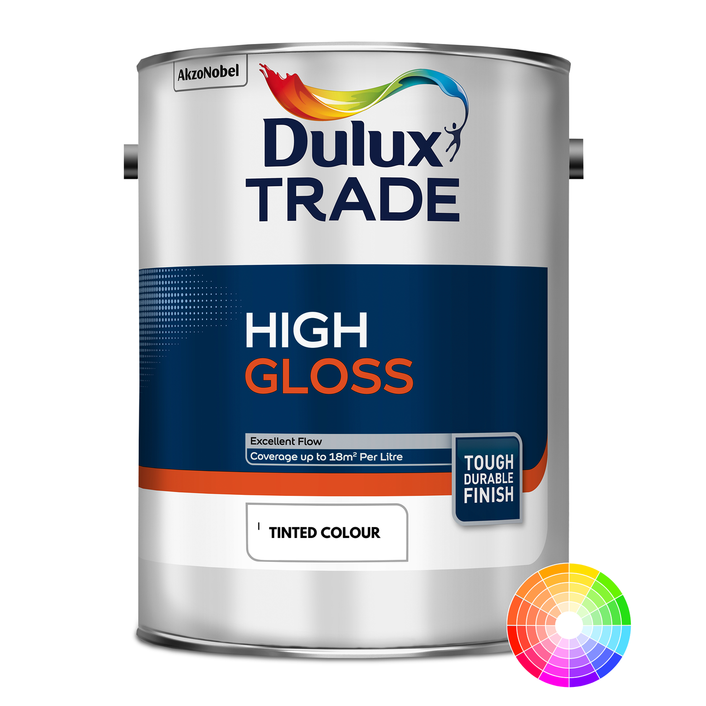 DULUX TRADE OIL BASED HIGH GLOSS TINTED COLOUR