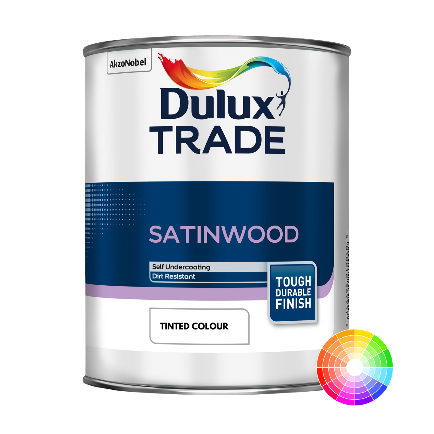 DULUX TRADE OIL BASED SATINWOOD TINTED COLOUR