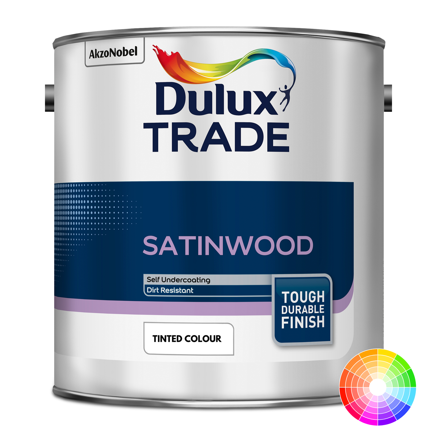 DULUX TRADE OIL BASED SATINWOOD TINTED COLOUR