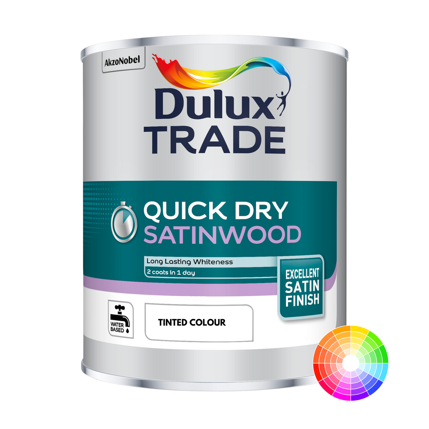 Dulux Trade Quick Dry Satinwood Tinted Colour