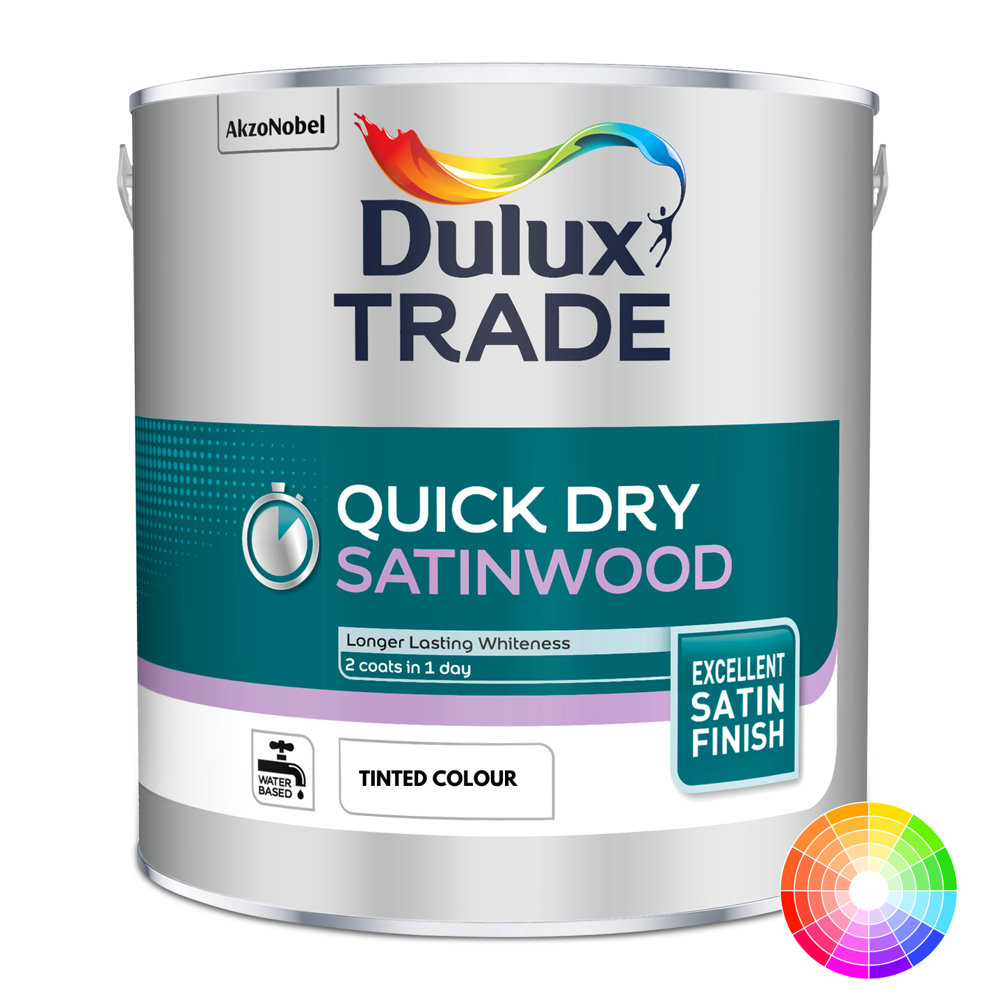 Dulux Trade Quick Dry Satinwood Tinted Colour