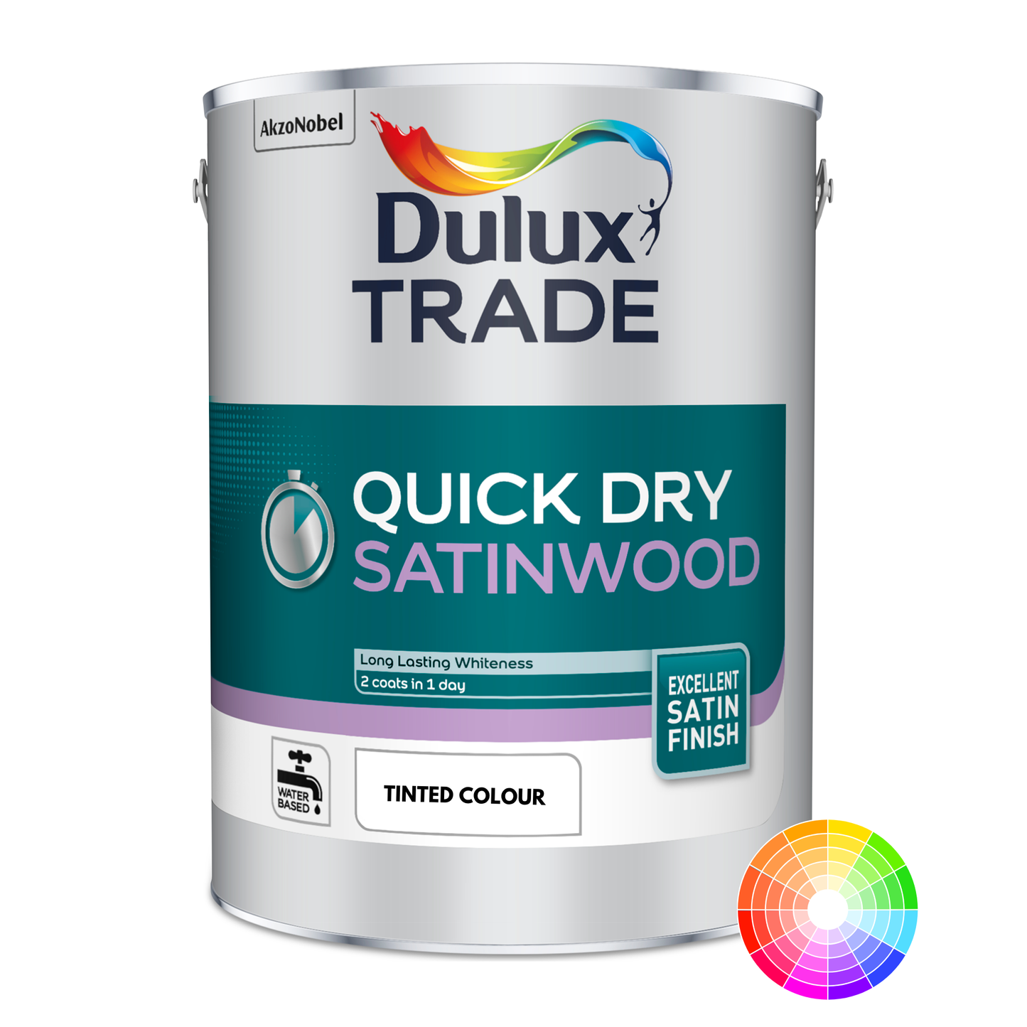 Dulux Trade Satinwood Séchage Rapide Teinté